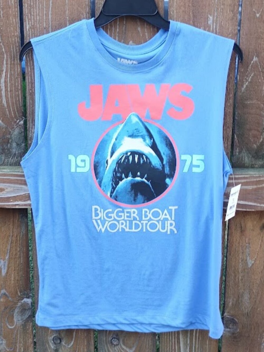 Jaws Sleeveless T-Shirt Sz. XXL (18)